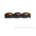 Robles Wood Oval Beads 10x15mm