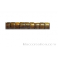 Robles Wood Pukalet Beads 8x5mm